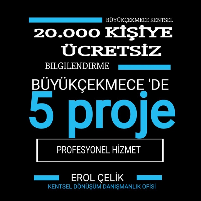 Çatalca Kentsel Dönüşüm 0850 30 30 734-3