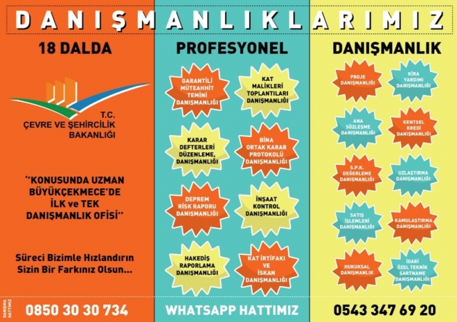 Çatalca Kentsel Dönüşüm 0850 30 30 734-4